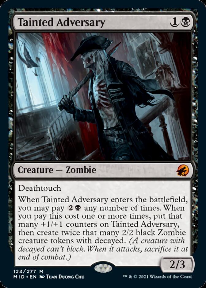 Tainted Adversary [Innistrad: Midnight Hunt] | Tables and Towers