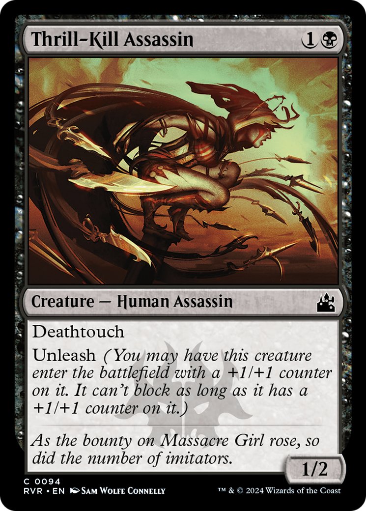 Thrill-Kill Assassin [Ravnica Remastered] | Tables and Towers