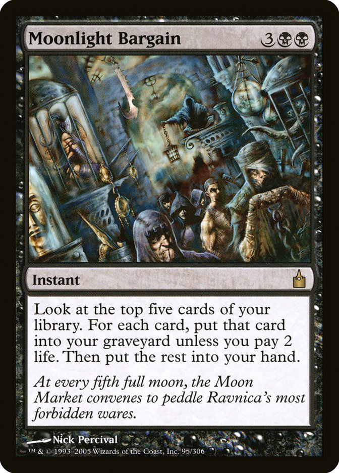 Moonlight Bargain [Ravnica: City of Guilds] | Tables and Towers