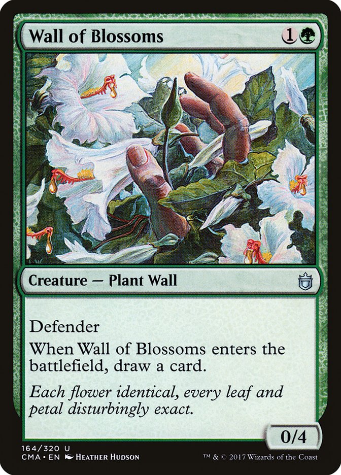 Wall of Blossoms [Commander Anthology] | Tables and Towers