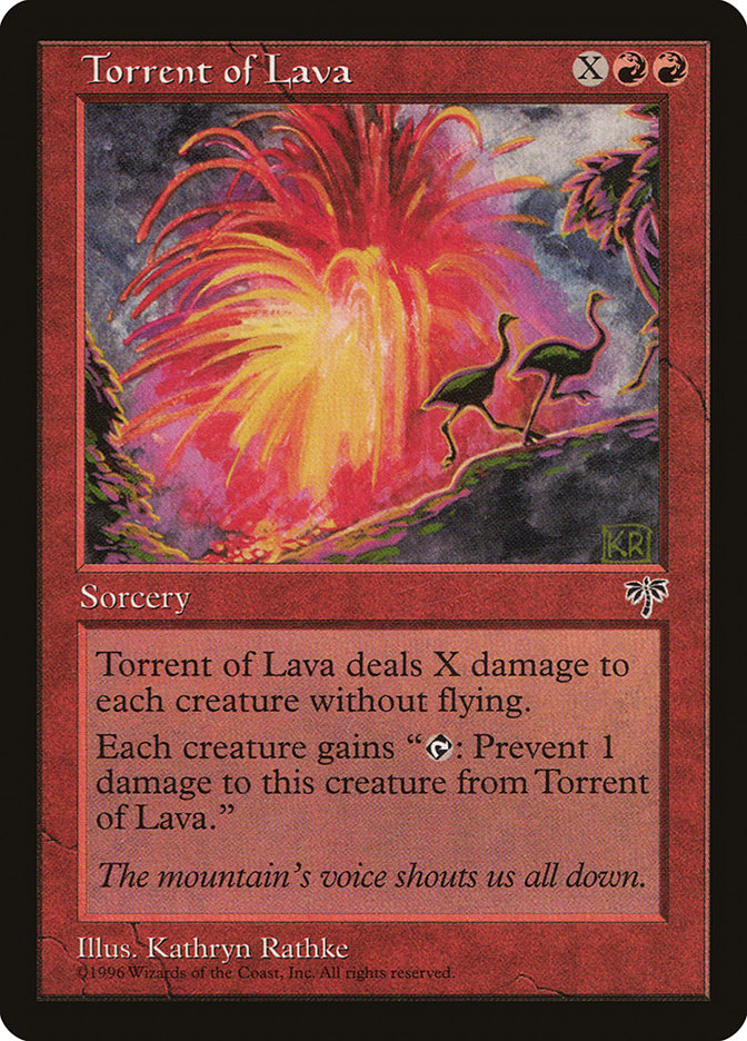 Torrent of Lava [Mirage] | Tables and Towers