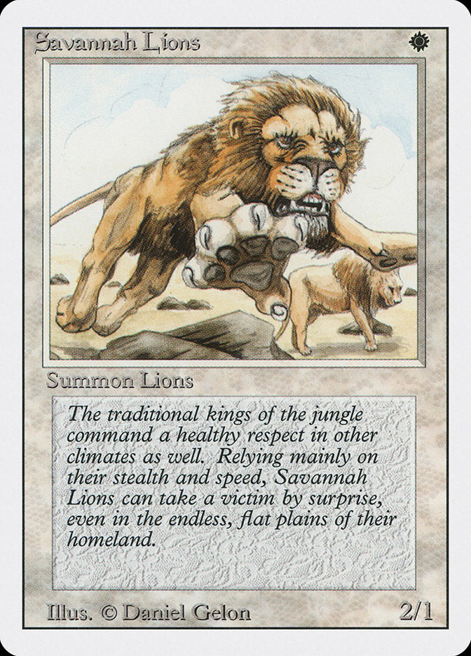 Savannah Lions [Revised Edition] | Tables and Towers