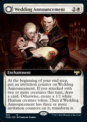 Wedding Announcement // Wedding Festivity (Extended Art) [Innistrad: Crimson Vow] | Tables and Towers