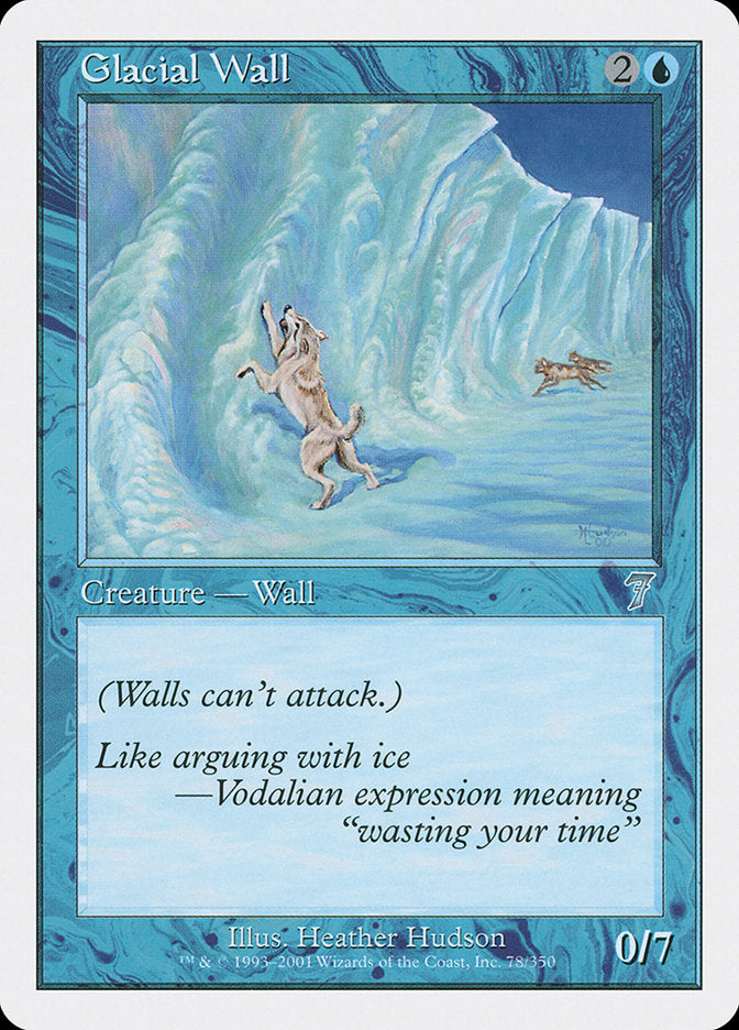 Glacial Wall [Seventh Edition] | Tables and Towers