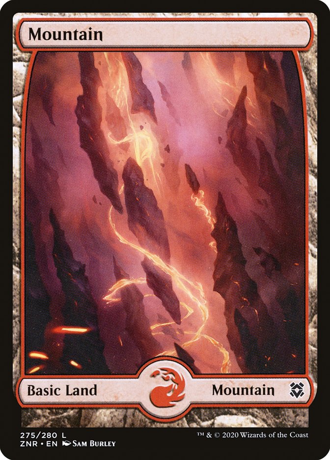 Mountain (275) [Zendikar Rising] | Tables and Towers