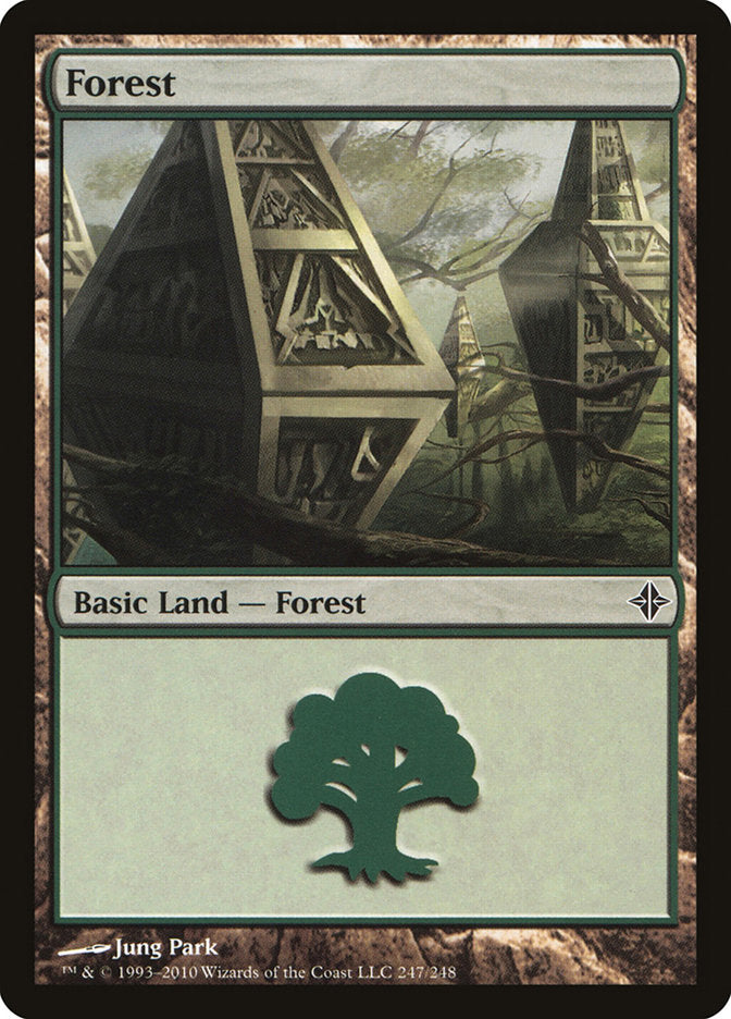 Forest (247) [Rise of the Eldrazi] | Tables and Towers