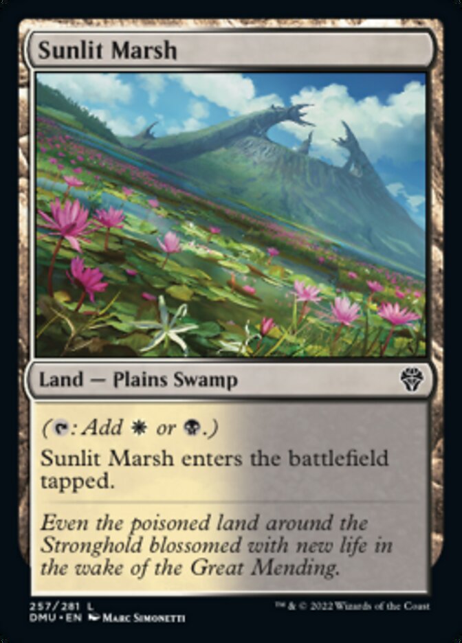 Sunlit Marsh [Dominaria United] | Tables and Towers