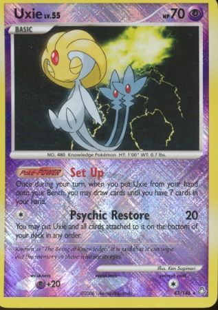 Uxie (43/146) (League Promo) [Diamond & Pearl: Legends Awakened] | Tables and Towers
