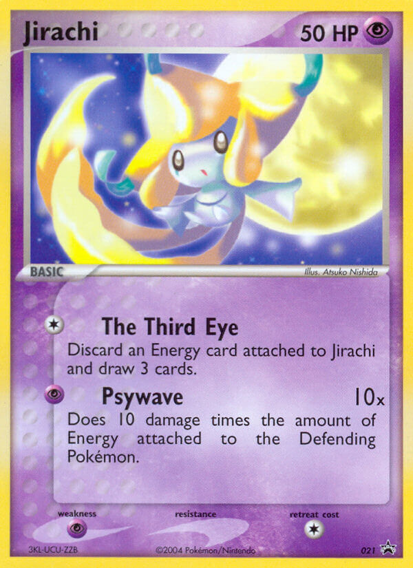 Jirachi (021) [Nintendo: Black Star Promos] | Tables and Towers