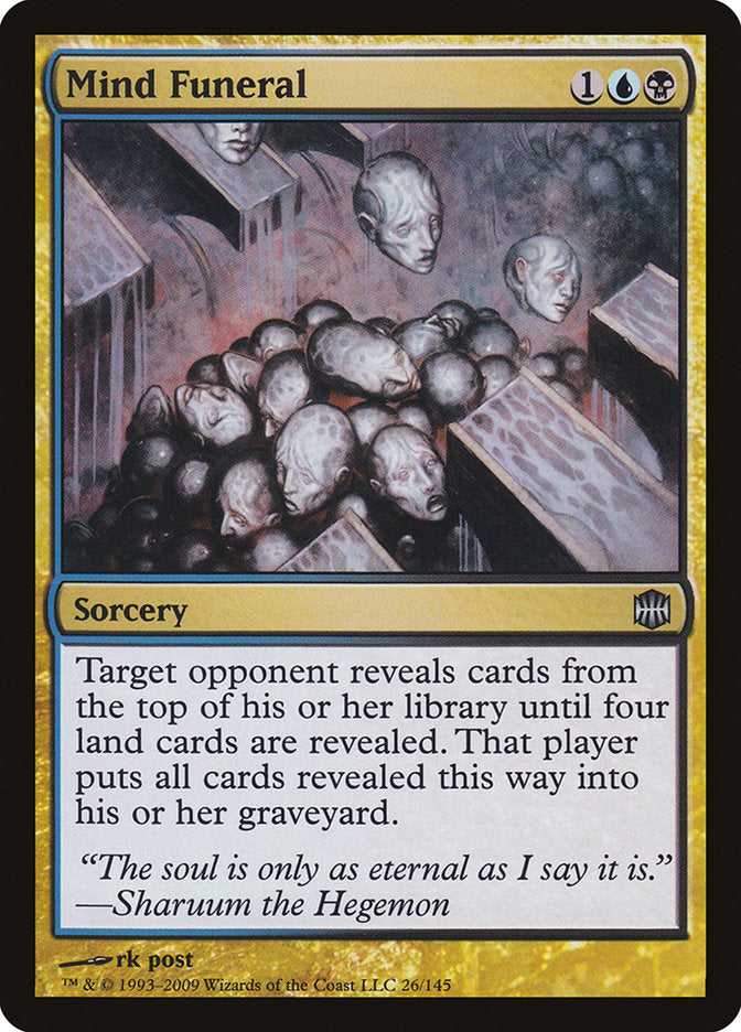 Mind Funeral [Alara Reborn] | Tables and Towers