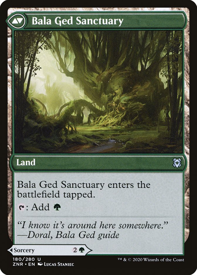 Bala Ged Recovery // Bala Ged Sanctuary [Zendikar Rising] | Tables and Towers