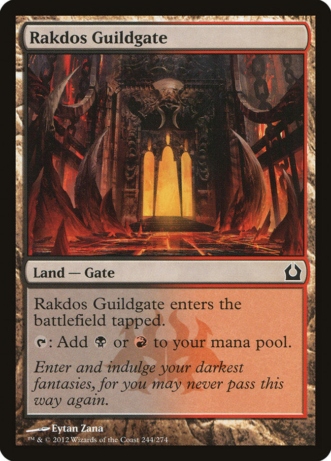 Rakdos Guildgate [Return to Ravnica] | Tables and Towers