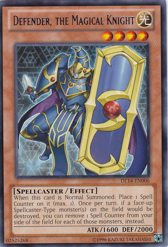 Defender, the Magical Knight (Blue) [DL14-EN006] Rare | Tables and Towers