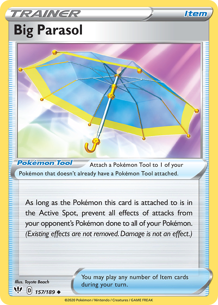 Big Parasol (157/189) [Sword & Shield: Darkness Ablaze] | Tables and Towers