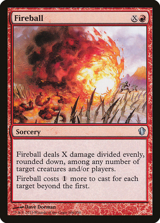 Fireball [Commander 2013] | Tables and Towers