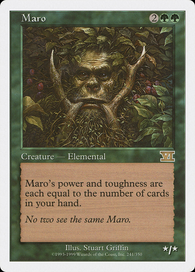 Maro [Classic Sixth Edition] | Tables and Towers