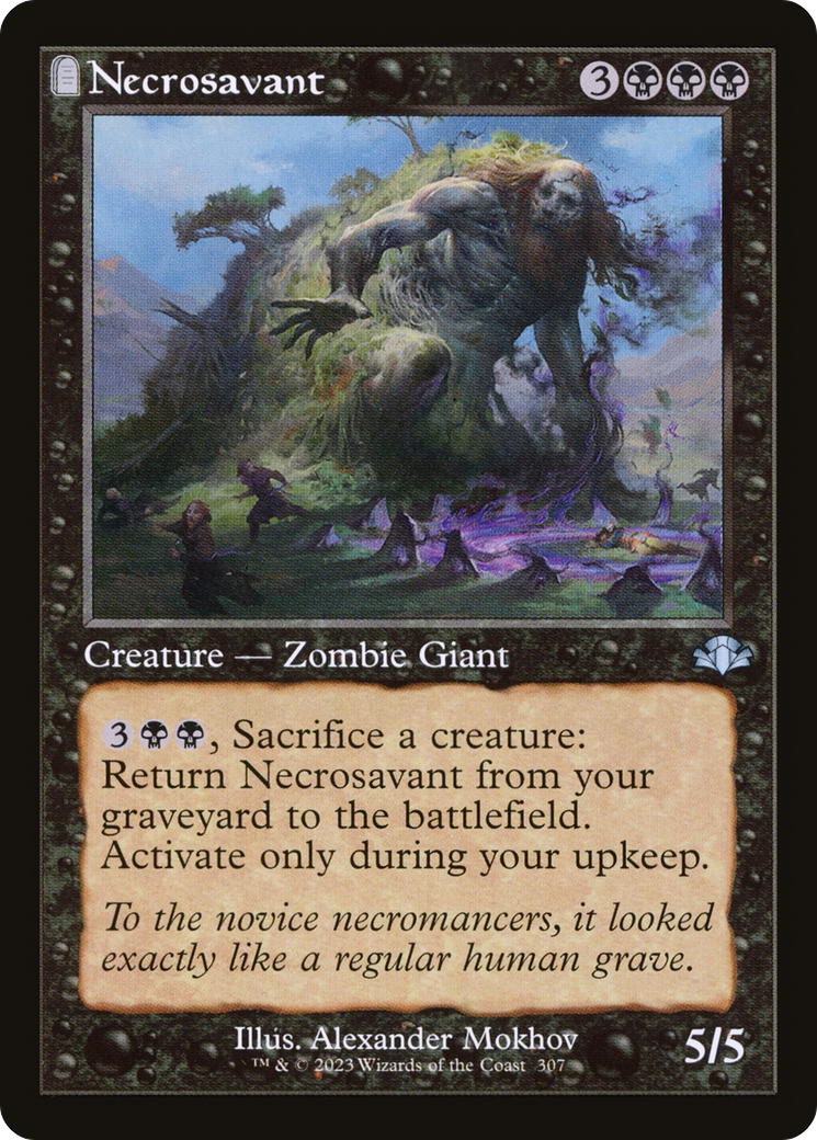 Necrosavant (Retro) [Dominaria Remastered] | Tables and Towers