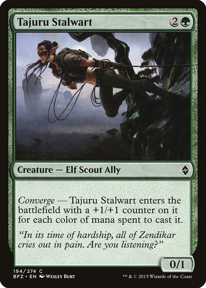 Tajuru Stalwart [Battle for Zendikar] | Tables and Towers