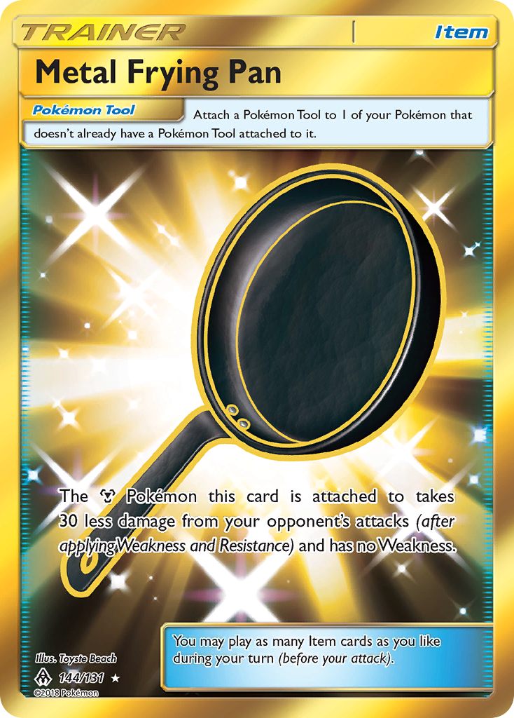 Metal Frying Pan (144/131) [Sun & Moon: Forbidden Light] | Tables and Towers