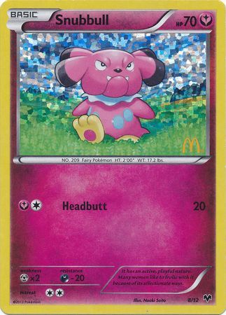 Snubbull (8/12) [McDonald's Promos: 2014 Collection] | Tables and Towers