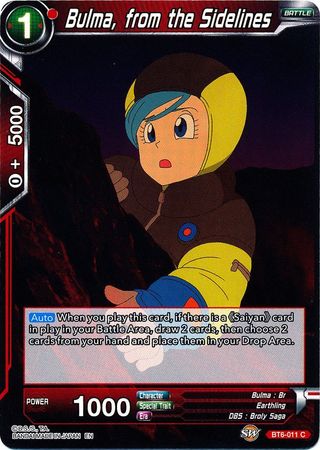 Bulma, from the Sidelines (BT6-011) [Destroyer Kings] | Tables and Towers