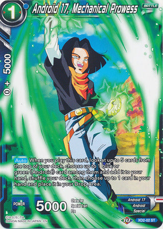 Android 17, Mechanical Prowess (XD2-02) [Android Duality] | Tables and Towers