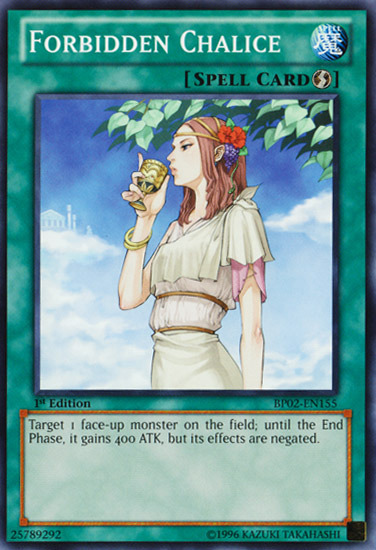 Forbidden Chalice [BP02-EN155] Mosaic Rare | Tables and Towers