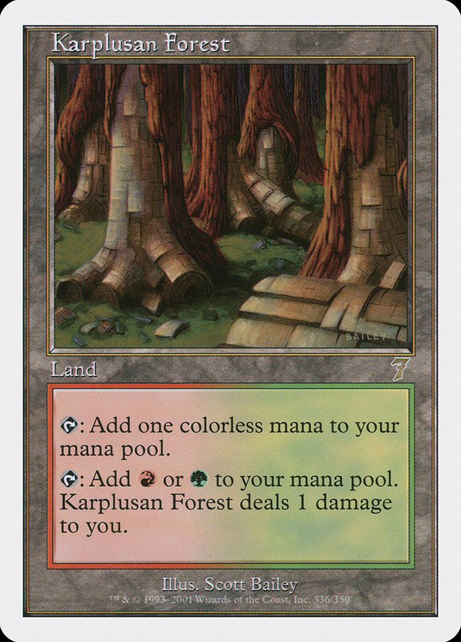 Karplusan Forest [Seventh Edition] | Tables and Towers