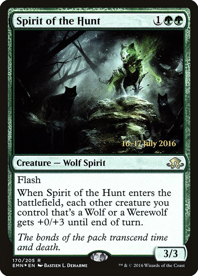 Spirit of the Hunt [Eldritch Moon Prerelease Promos] | Tables and Towers