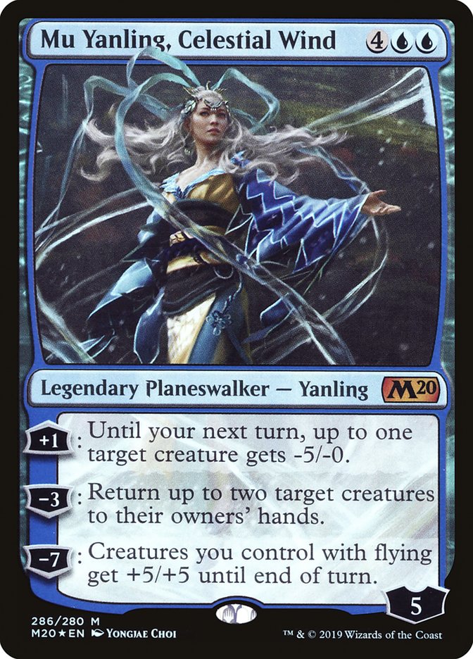 Mu Yanling, Celestial Wind [Core Set 2020] | Tables and Towers