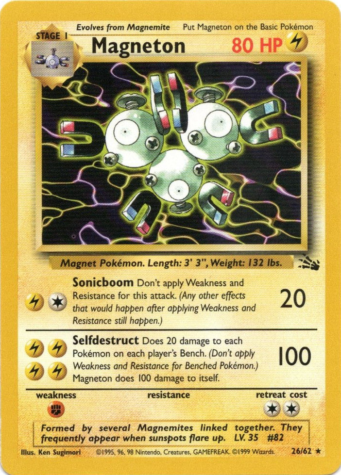 Magneton (26/62) [Fossil Unlimited] | Tables and Towers