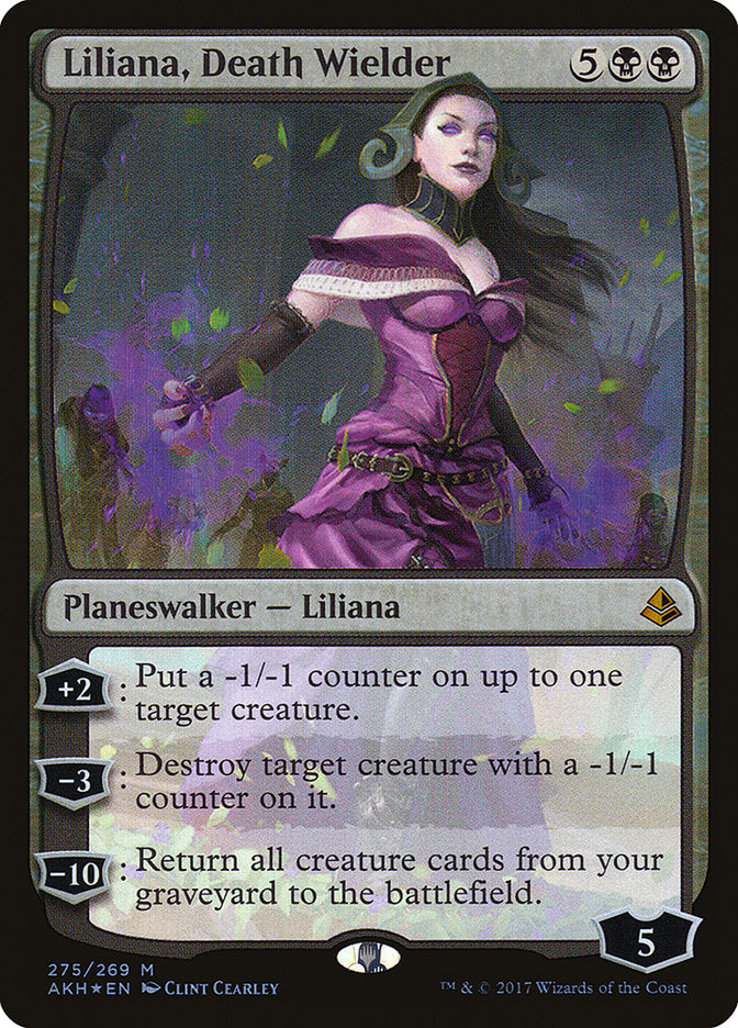 Liliana, Death Wielder [Amonkhet] | Tables and Towers