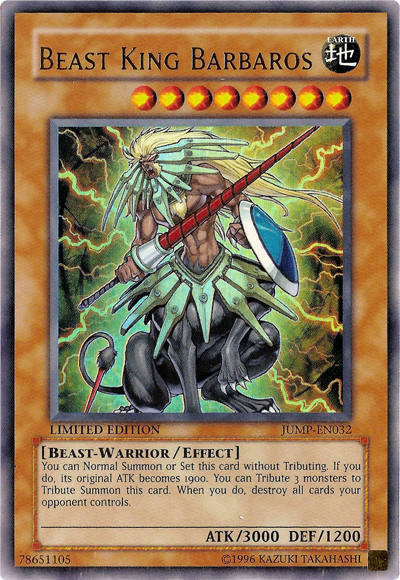 Beast King Barbaros [JUMP-EN032] Ultra Rare | Tables and Towers