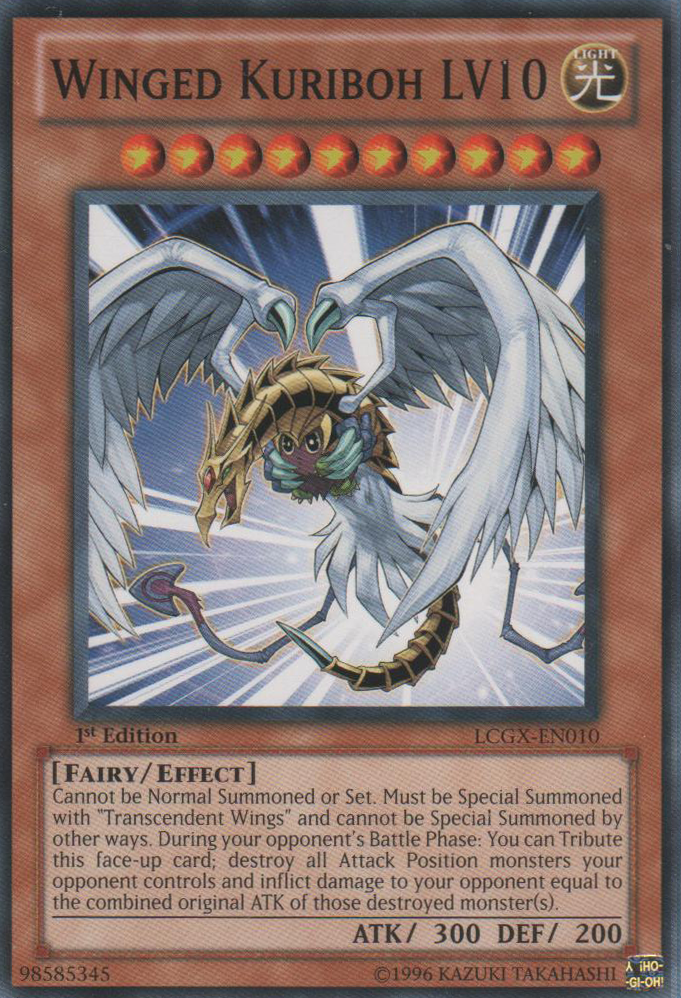 Winged Kuriboh LV10 [LCGX-EN010] Common | Tables and Towers