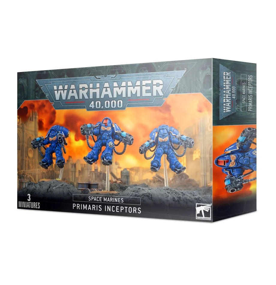 Space Marines Primaris Inceptors | Tables and Towers