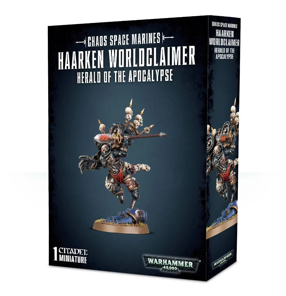 Chaos Space Marines: Haarken Worldclaimer - Herald of the apocalypse | Tables and Towers