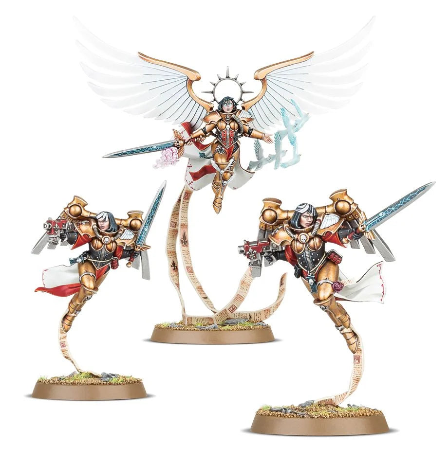 Adepta Sororitas Celestine The living Saint | Tables and Towers