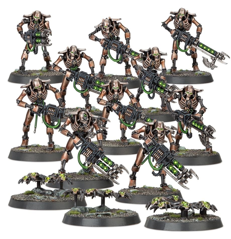 Necrons: Warriors | Tables and Towers