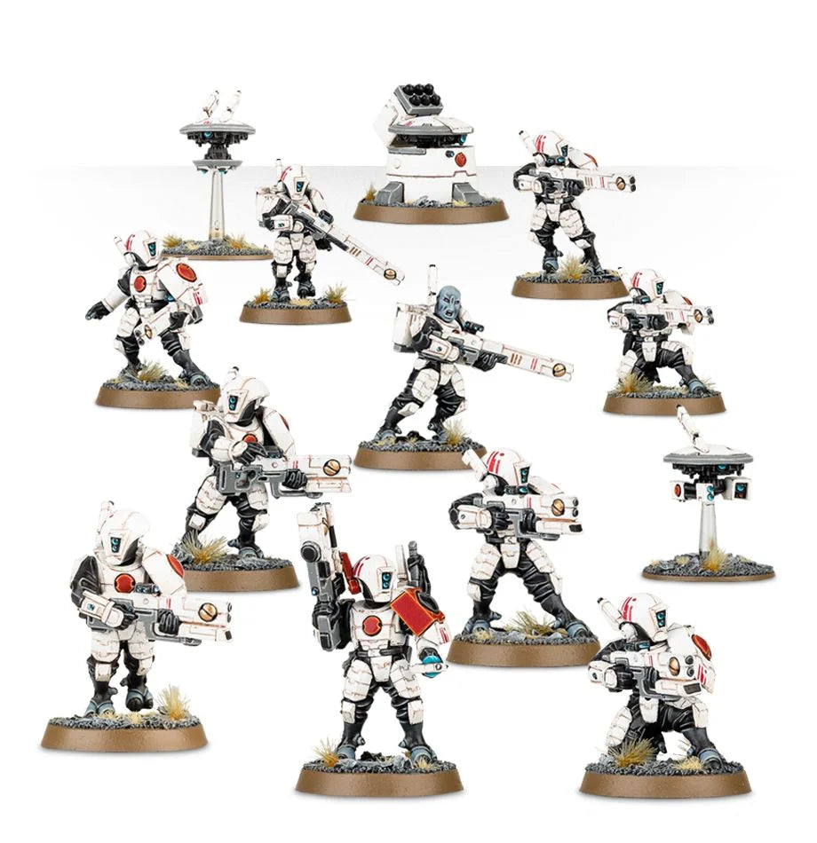 Tau Empire: Fire Warriors Strike Team | Tables and Towers