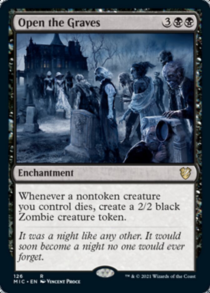 Open the Graves [Innistrad: Midnight Hunt Commander] | Tables and Towers