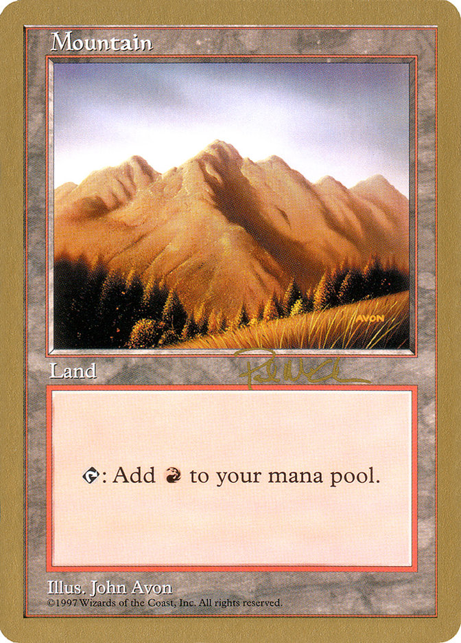 Mountain (pm444) (Paul McCabe) [World Championship Decks 1997] | Tables and Towers