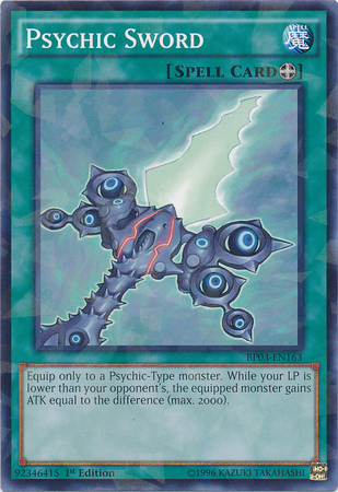 Psychic Sword [BP03-EN163] Shatterfoil Rare | Tables and Towers