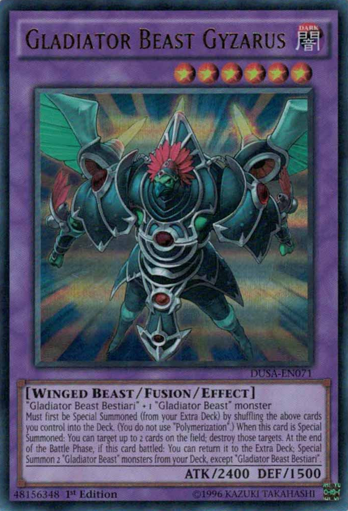 Gladiator Beast Gyzarus [DUSA-EN071] Ultra Rare | Tables and Towers