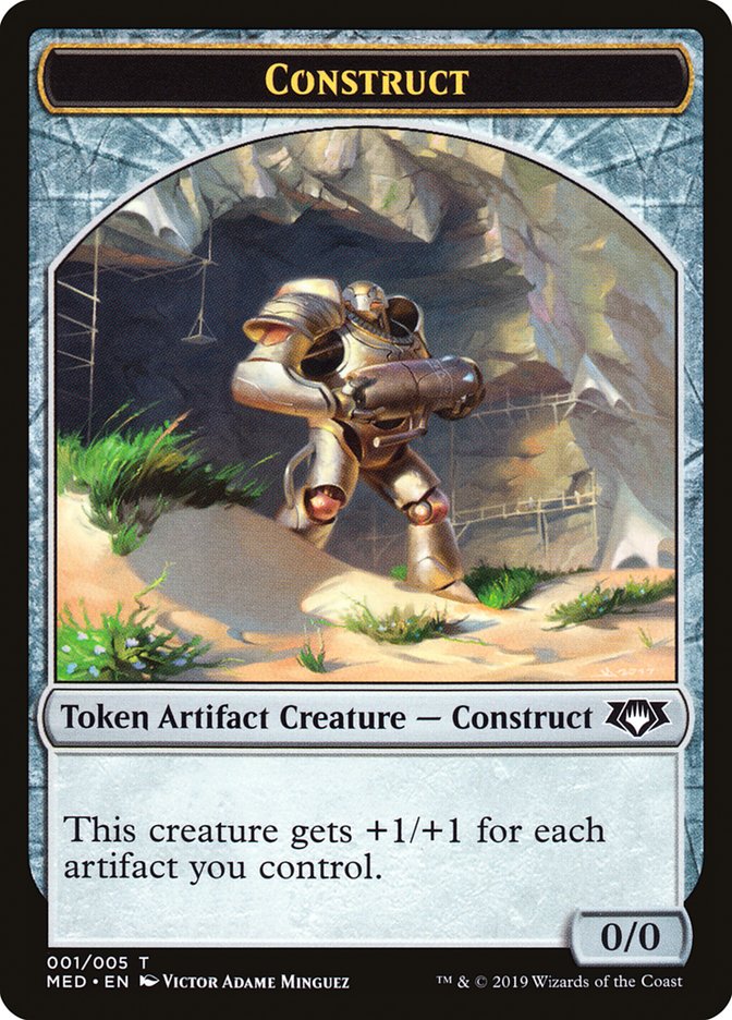 Construct Token (1) [Mythic Edition Tokens] | Tables and Towers