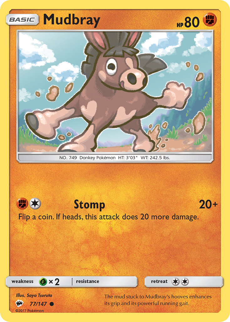 Mudbray (77/147) [Sun & Moon: Burning Shadows] | Tables and Towers