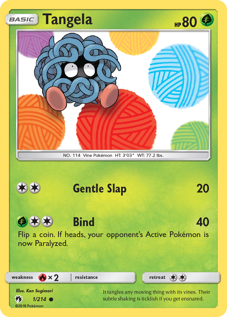 Tangela (1/214) [Sun & Moon: Lost Thunder] | Tables and Towers