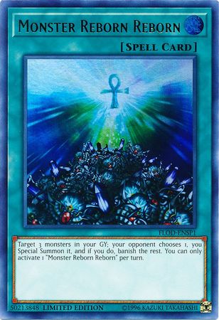 Monster Reborn Reborn [FLOD-ENSP1] Ultra Rare | Tables and Towers