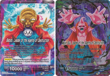 Babidi, Leader of the Agents of Destruction // Majin Buu, Leader of the Agents of Destruction (EX13-29) [Special Anniversary Set 2020] | Tables and Towers