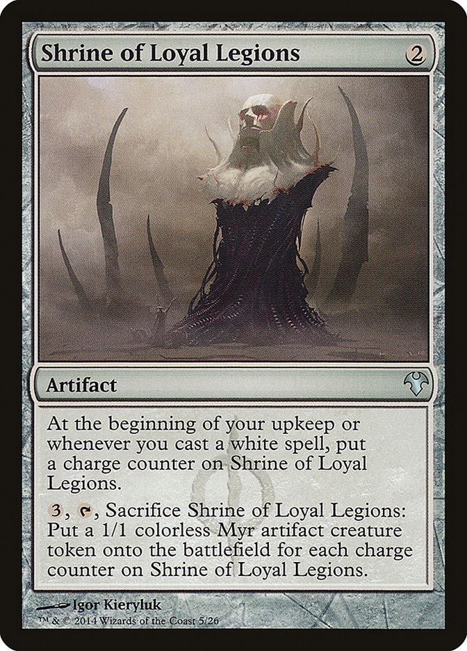 Shrine of Loyal Legions [Modern Event Deck 2014] | Tables and Towers