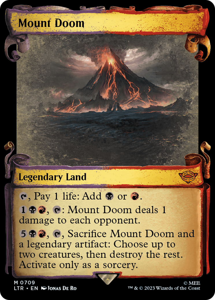 Mount Doom [The Lord of the Rings: Tales of Middle-Earth Showcase Scrolls] | Tables and Towers